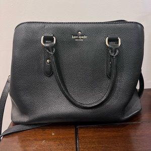 Black Leather Kate Spade Purse